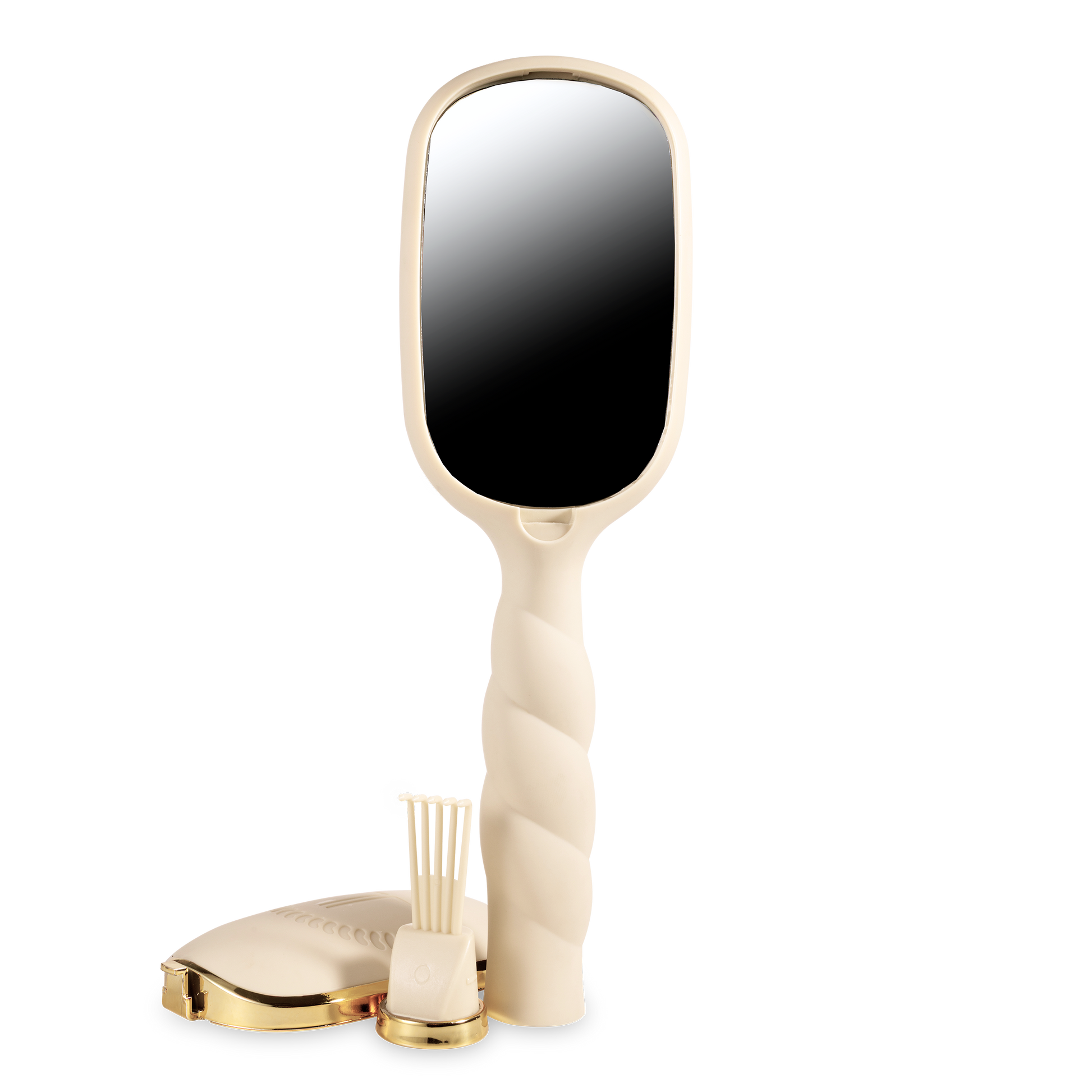TELETIES - Detangler Hair Brush for Thick Hair - Tan TELETIES