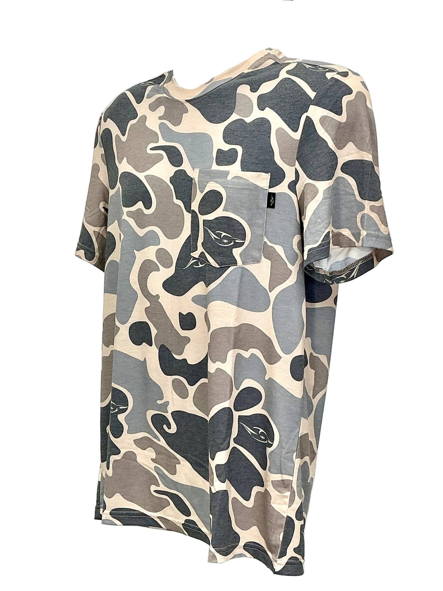 American Flyway Waterfowl - AFW Vintage Camo Hardwoods: L American Flyway Waterfowl