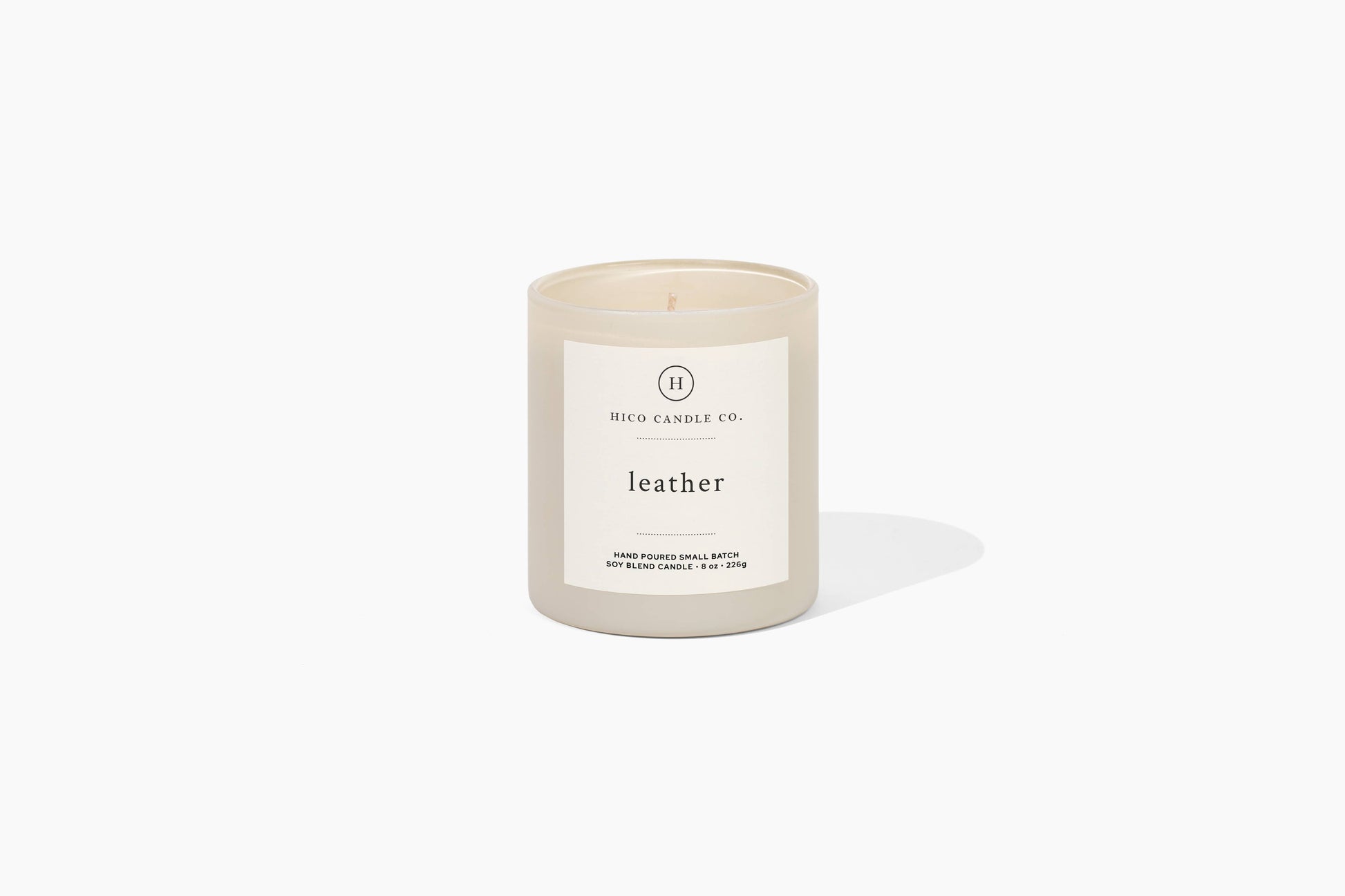 Hico Candle Co. - Leather - 8oz. Candle Hico Candle Co.