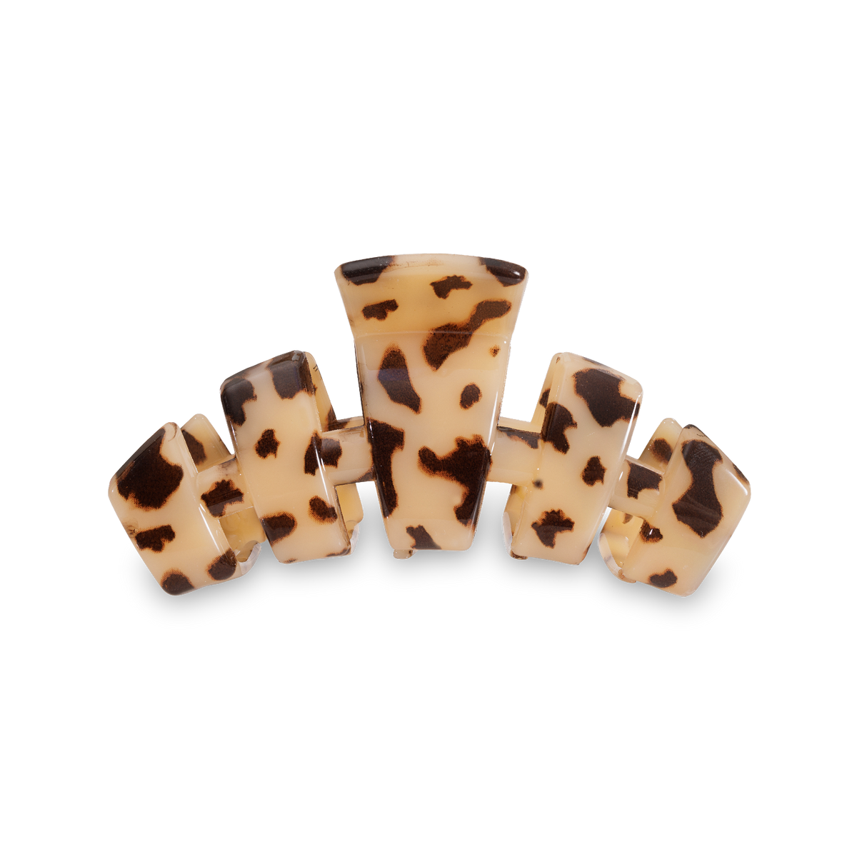 TELETIES - Classic Hair Clip | Small | Blonde Tortoise TELETIES