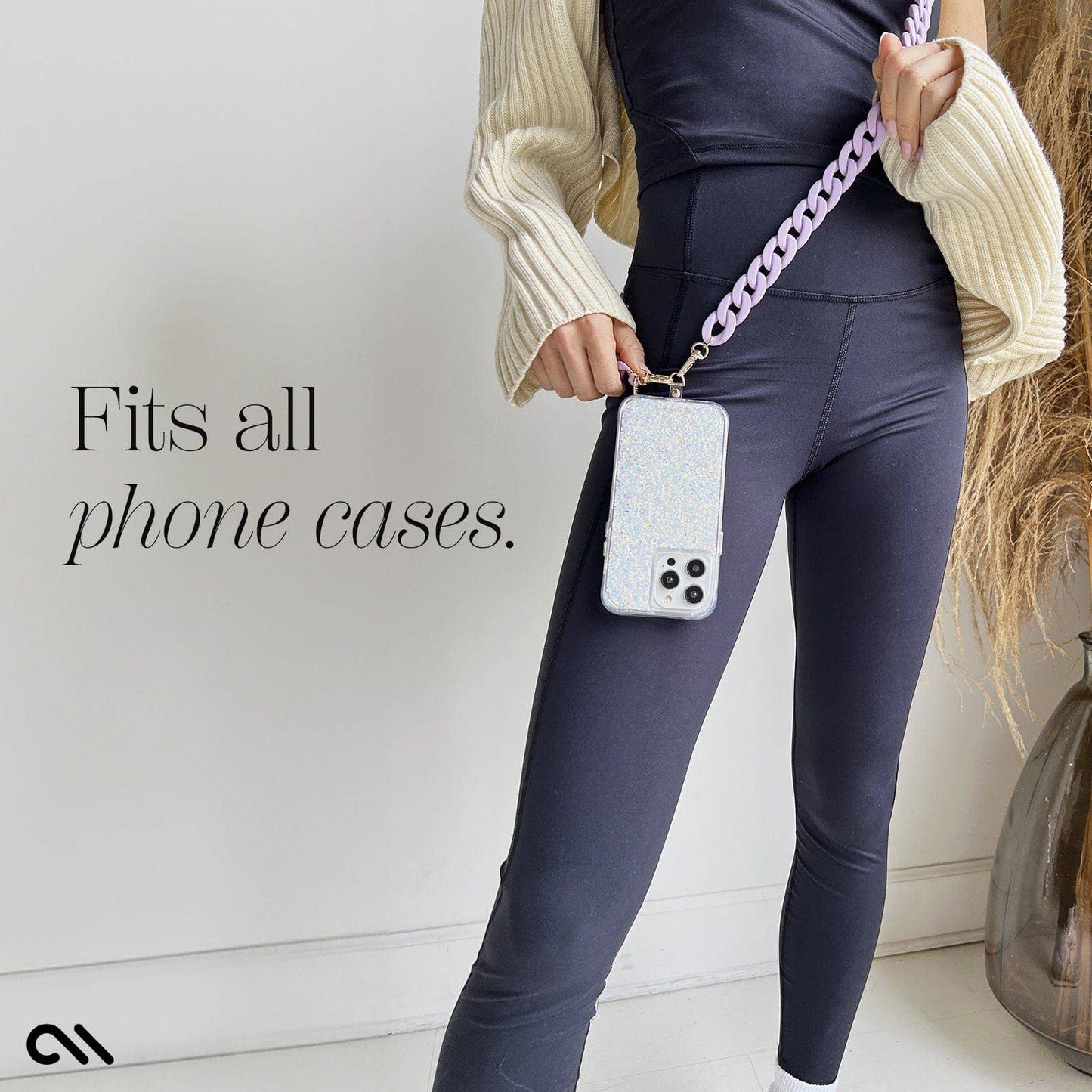 Case-Mate - Lavender Chain Phone Crossbody: Lavender Chain Case-Mate