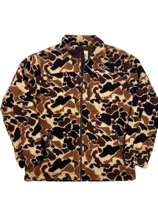 American Flyway Waterfowl - AFW Full Zip Ultra Quiet OSC Sherpa Fleece Jacket: XL American Flyway Waterfowl