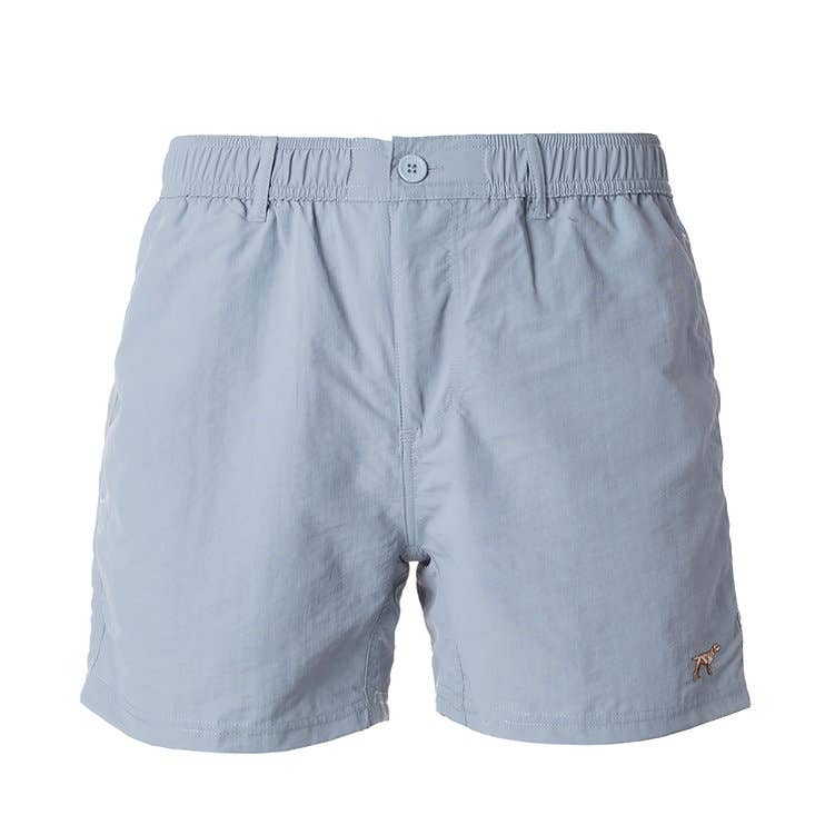 Buck Wild Branding - Angler Shorts (711): Washed Denim / XL Buck Wild Branding