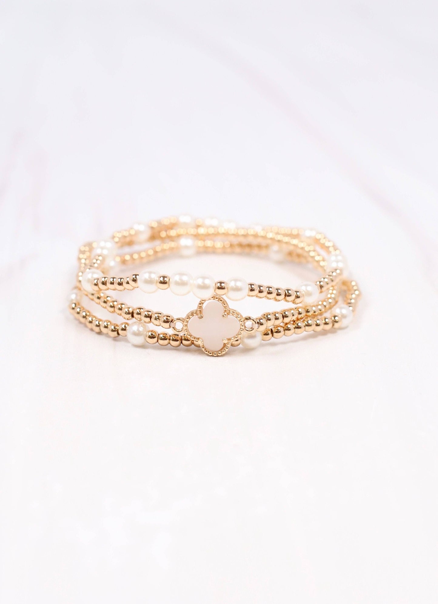 Caroline Hill - Pollack Bracelet Set GOLD: Default Caroline Hill