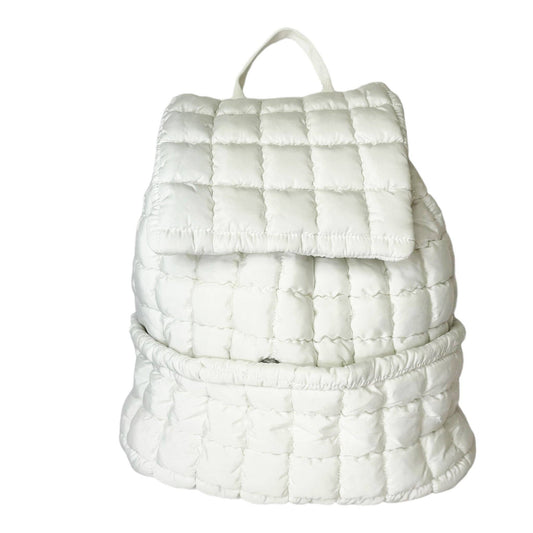 Girlie Girl Originals - GZ-1719 Puffer Quilted Backpack White Girlie Girl Originals