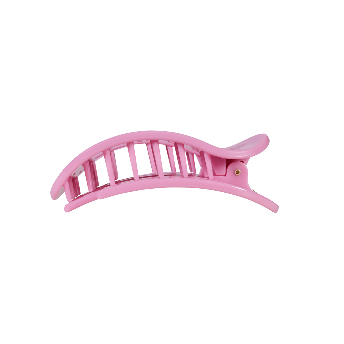 TELETIES - Just Add a Bow | Medium | Flat Round Hair Clip TELETIES