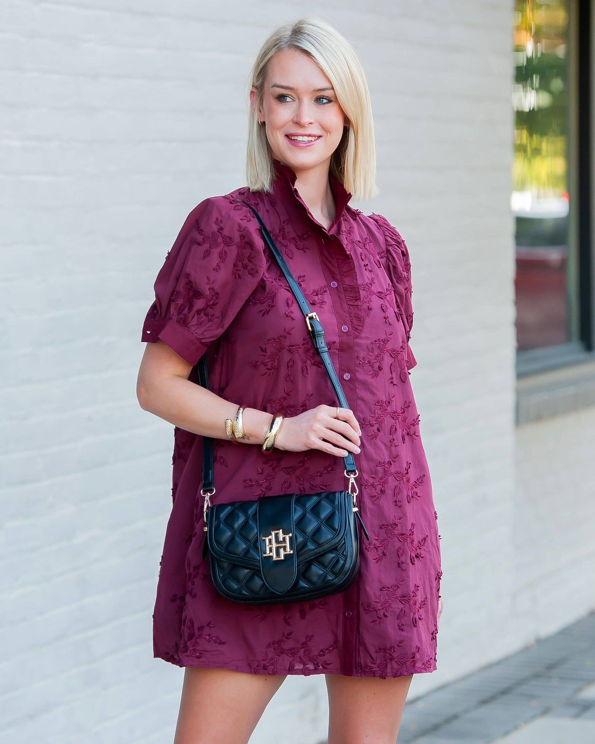 Caroline Hill - Griffin Crossbody Bag Black DQ: Default Caroline Hill