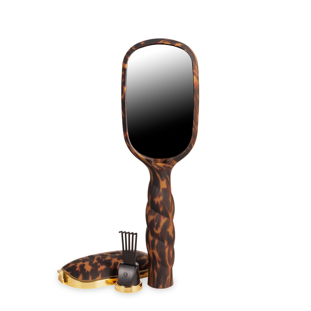TELETIES - Detangler Brush |Tortoise| Fine TELETIES