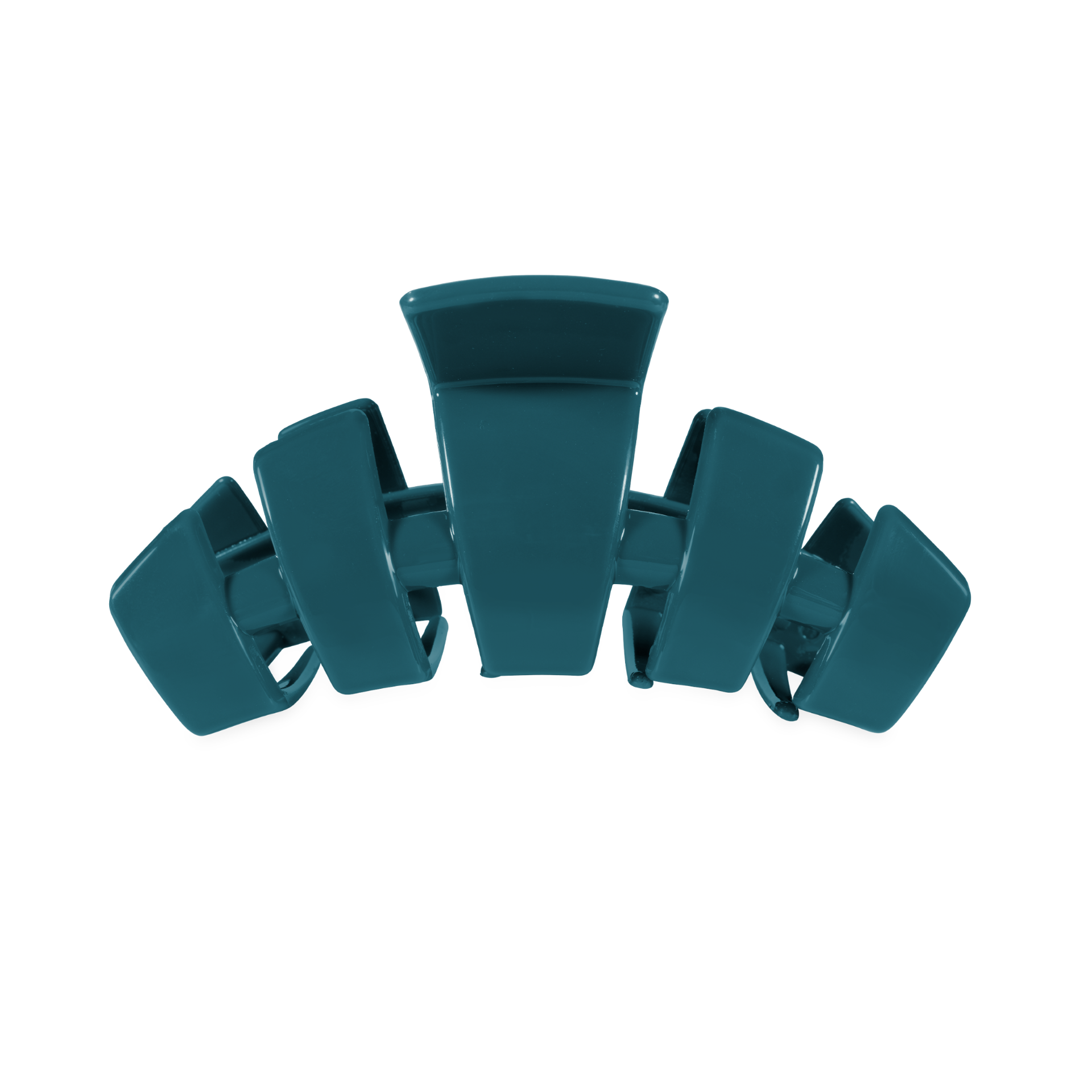 TELETIES - Classic Teal With It Medium Claw Clip TELETIES