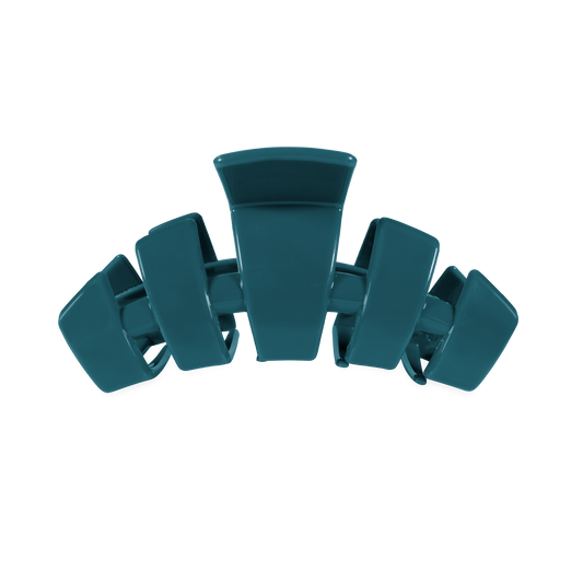 TELETIES - Classic Teal With It Medium Claw Clip TELETIES