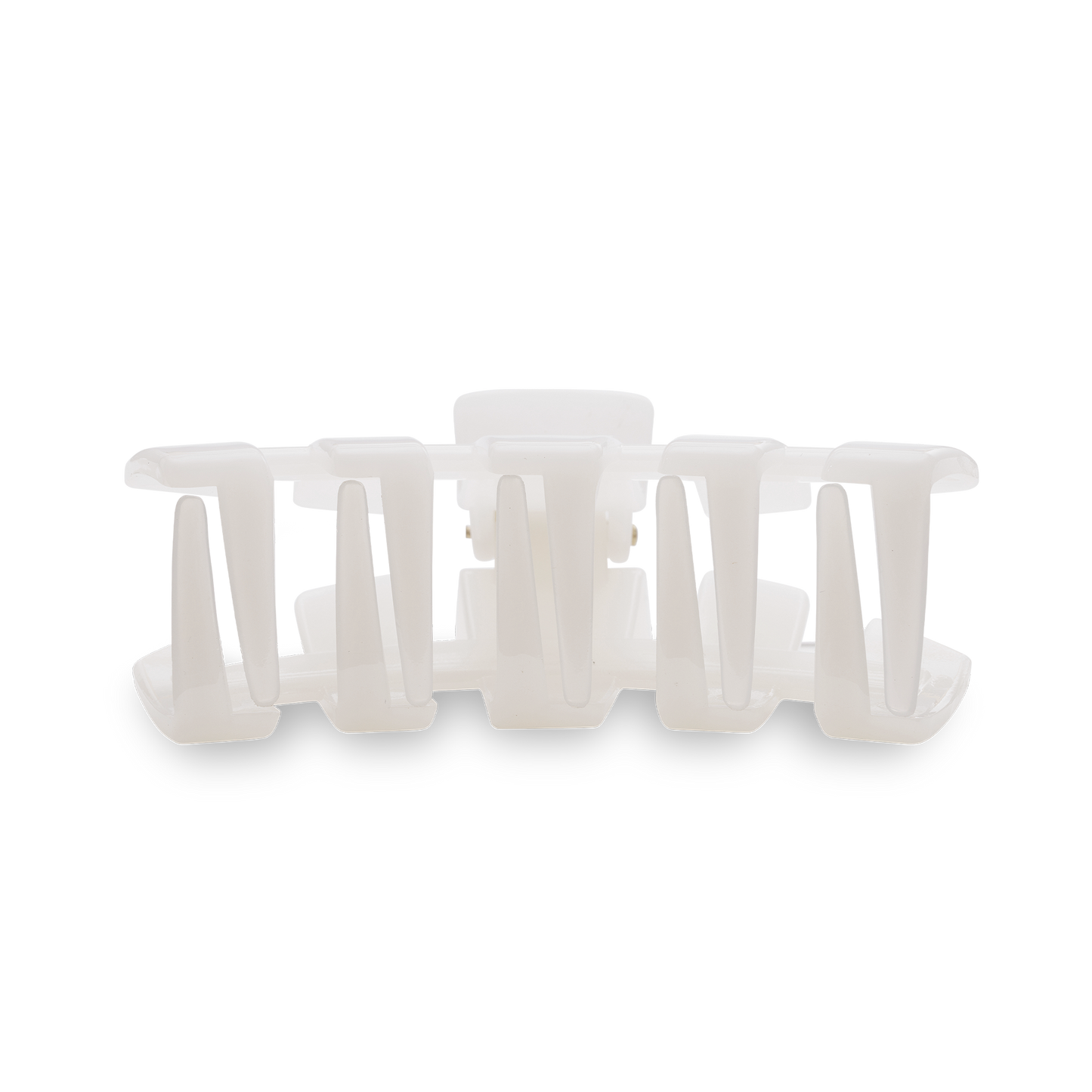TELETIES - Classic Hair Clip | Small | Coconut White TELETIES