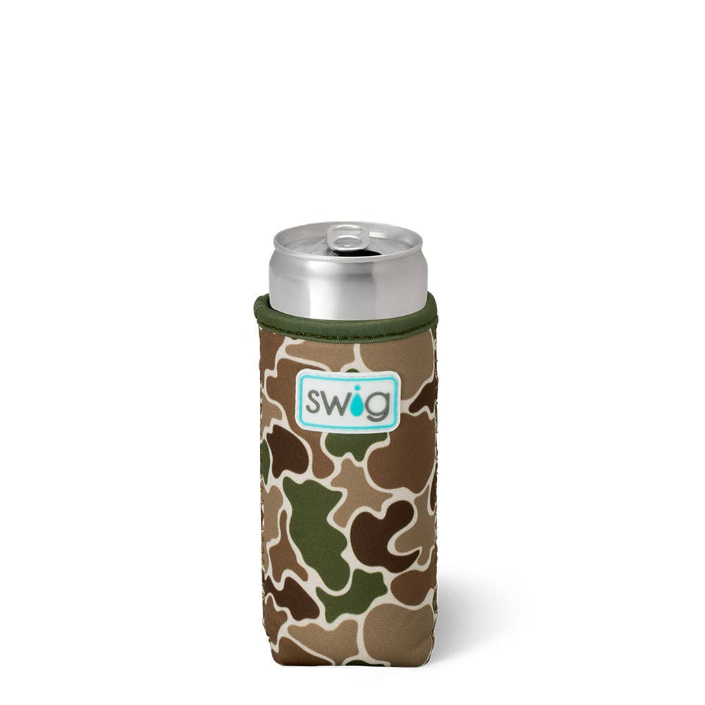 Swig Life - Hunting Camo Slim Can Coolie Swig Life