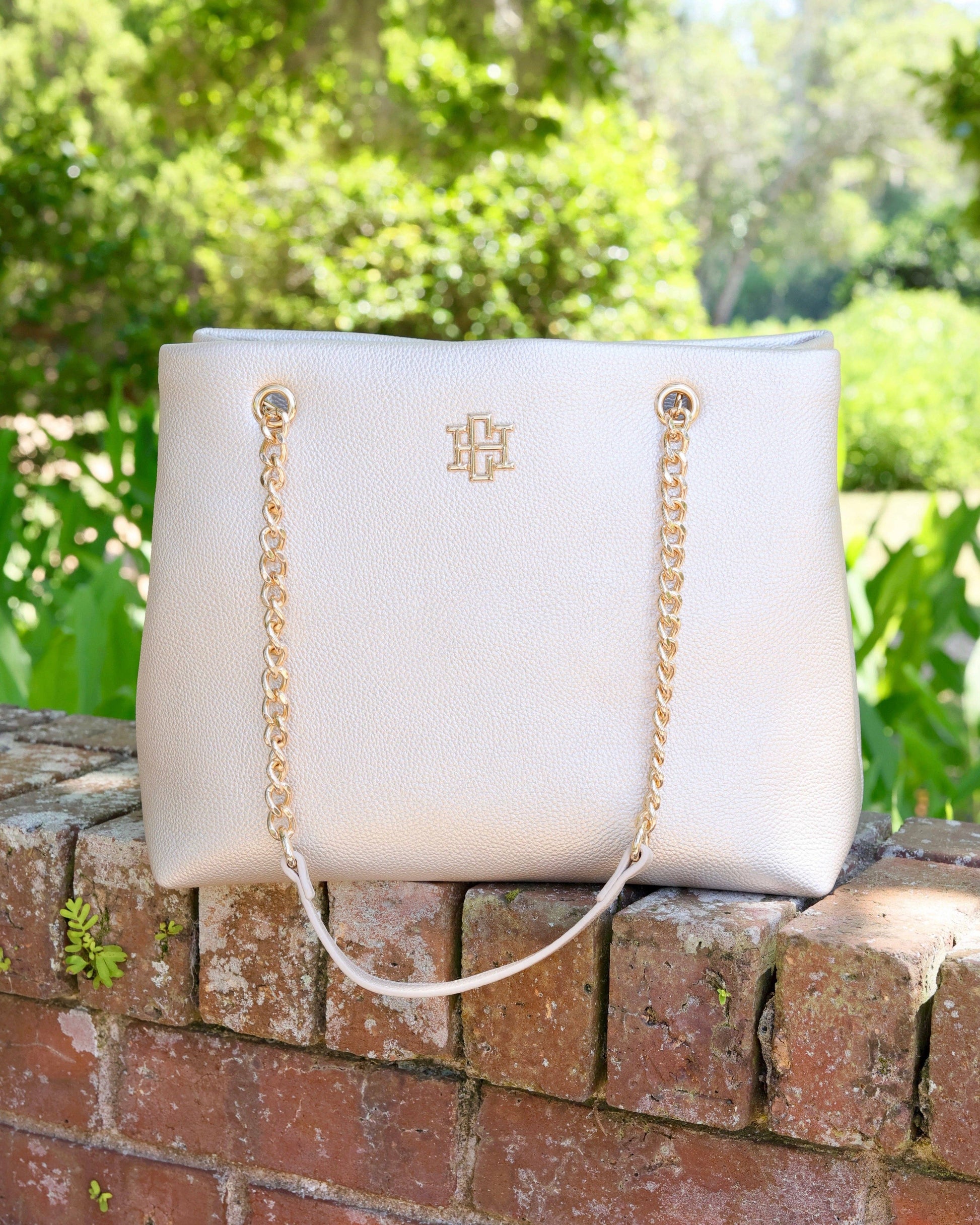 Caroline Hill - Blair Tote Pearl: Default Caroline Hill