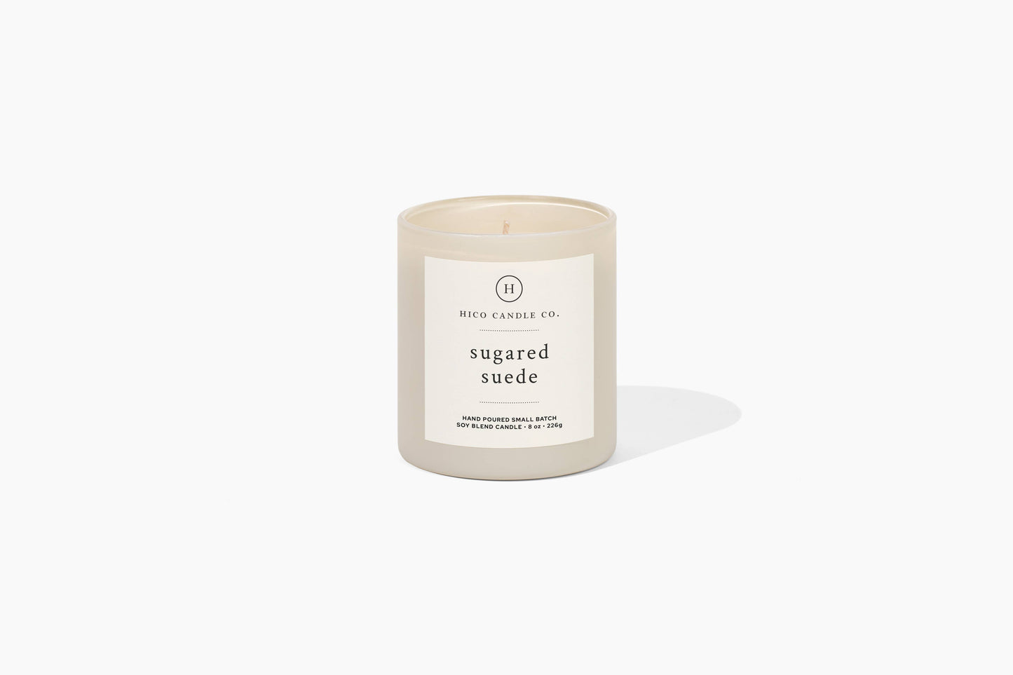 Hico Candle Co. - Sugared Suede - 8oz. Candle Hico Candle Co.
