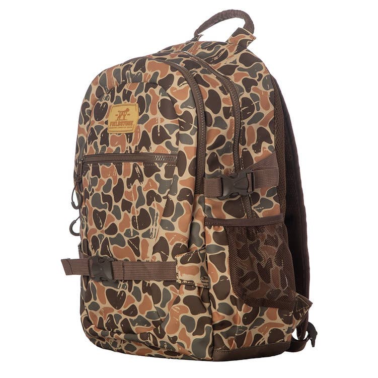 Buck Wild Branding - Woodlands Camo Backpack (865) Buck Wild Branding