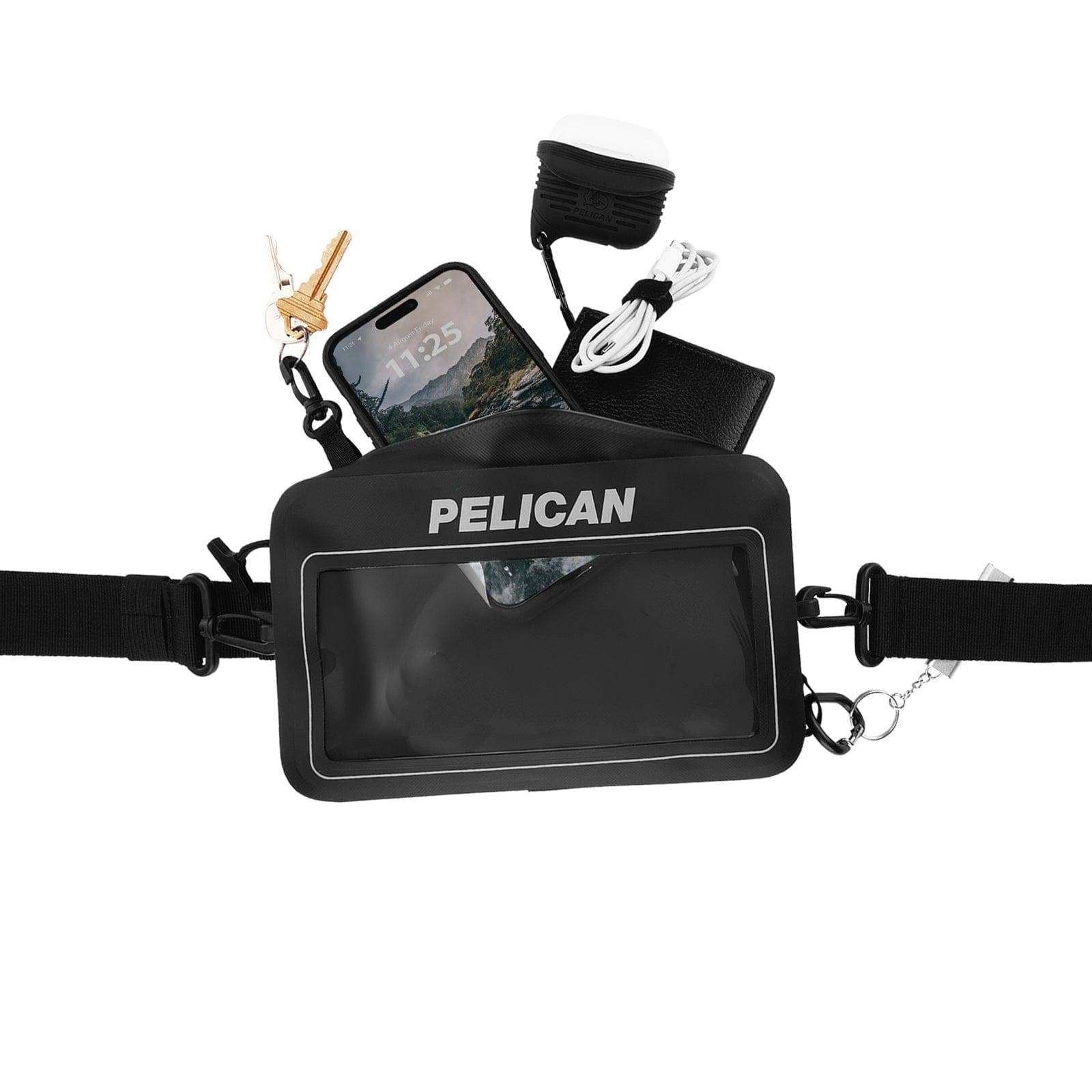 Case-Mate - Pelican Marine Waterproof Phone Sling Bag: Black Case-Mate