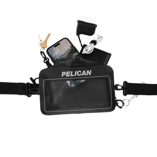 Case-Mate - Pelican Marine Waterproof Phone Sling Bag: Black Case-Mate