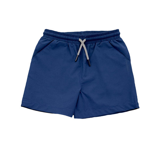Saltwater Boys Company - Topsail Boys Performance Short Navy: Navy / 14/16 Saltwater Boys Company