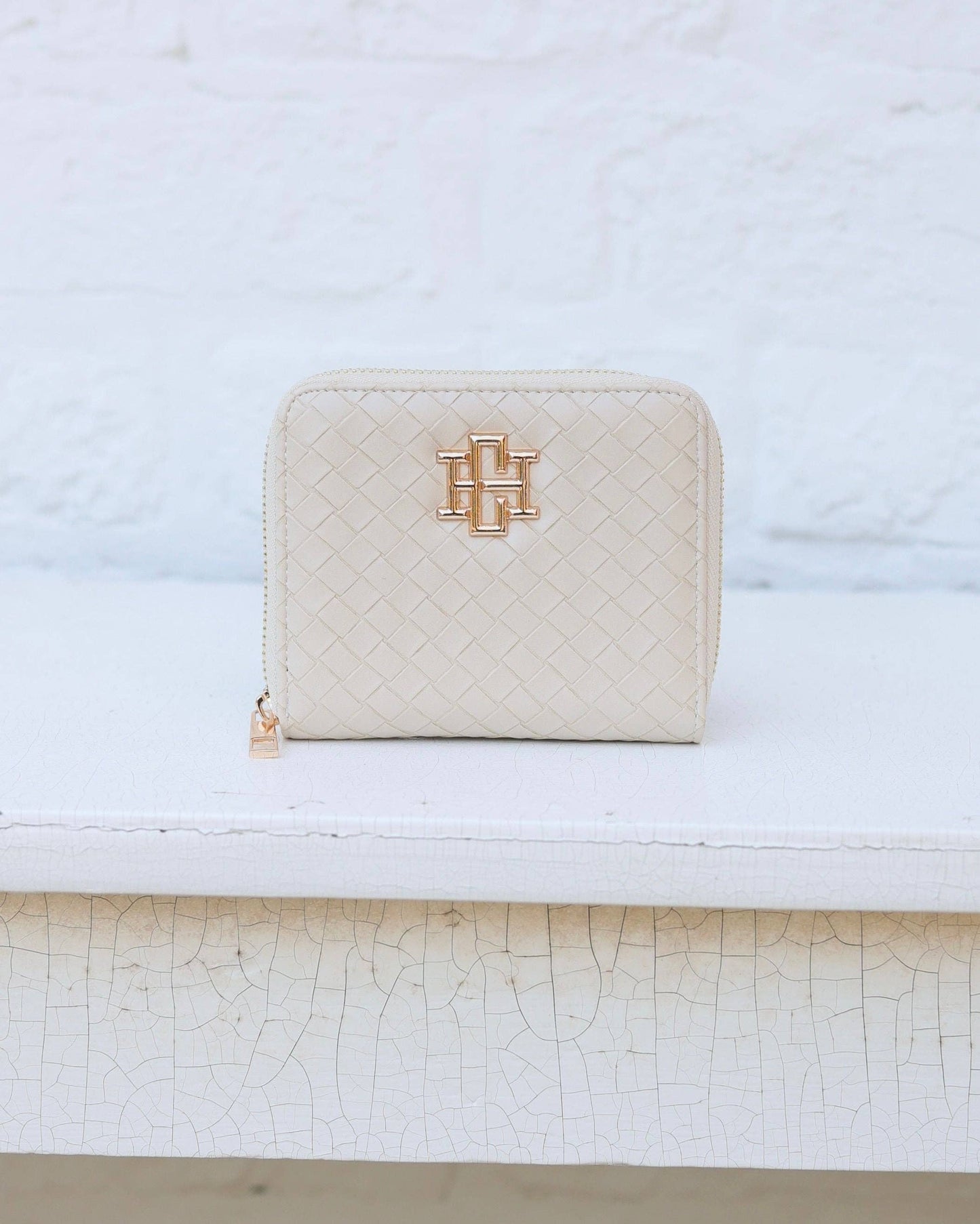 Caroline Hill - Blakely Wallet Woven Almond: Default Caroline Hill