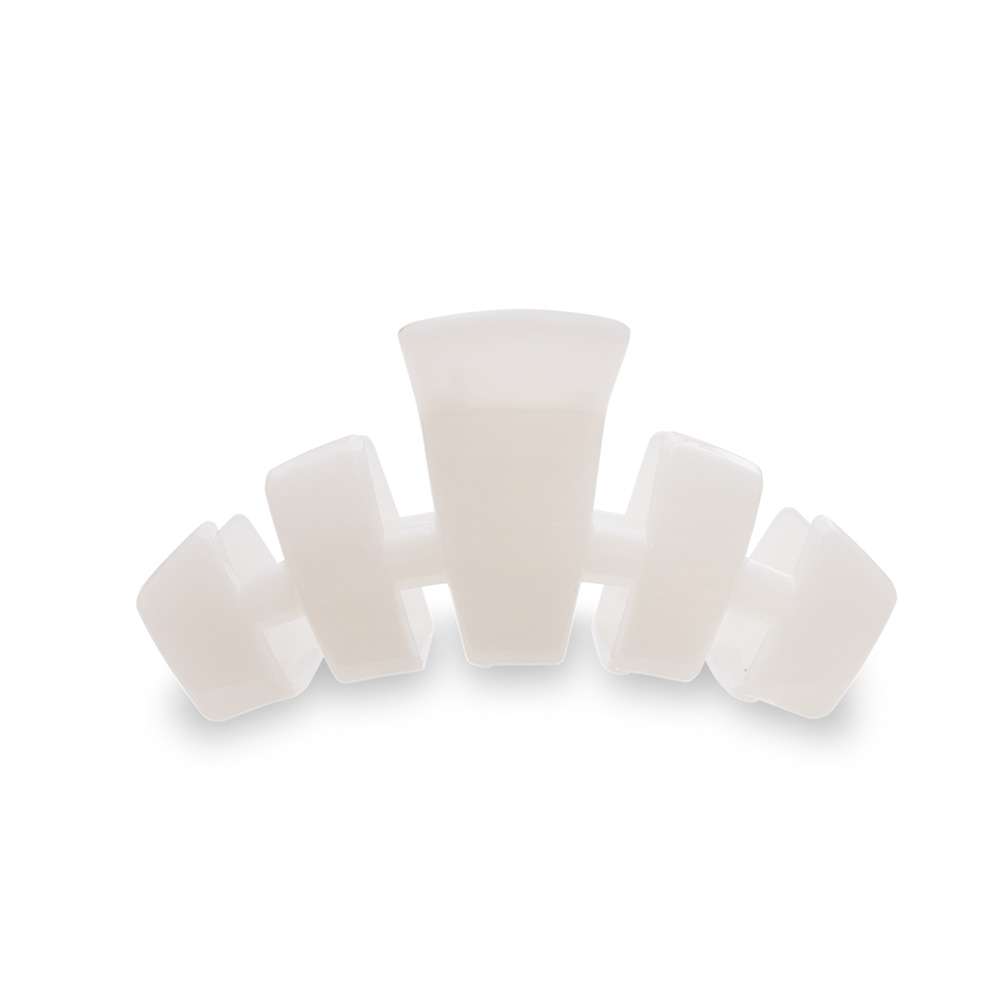 TELETIES - Classic Hair Clip | Medium | Coconut White TELETIES