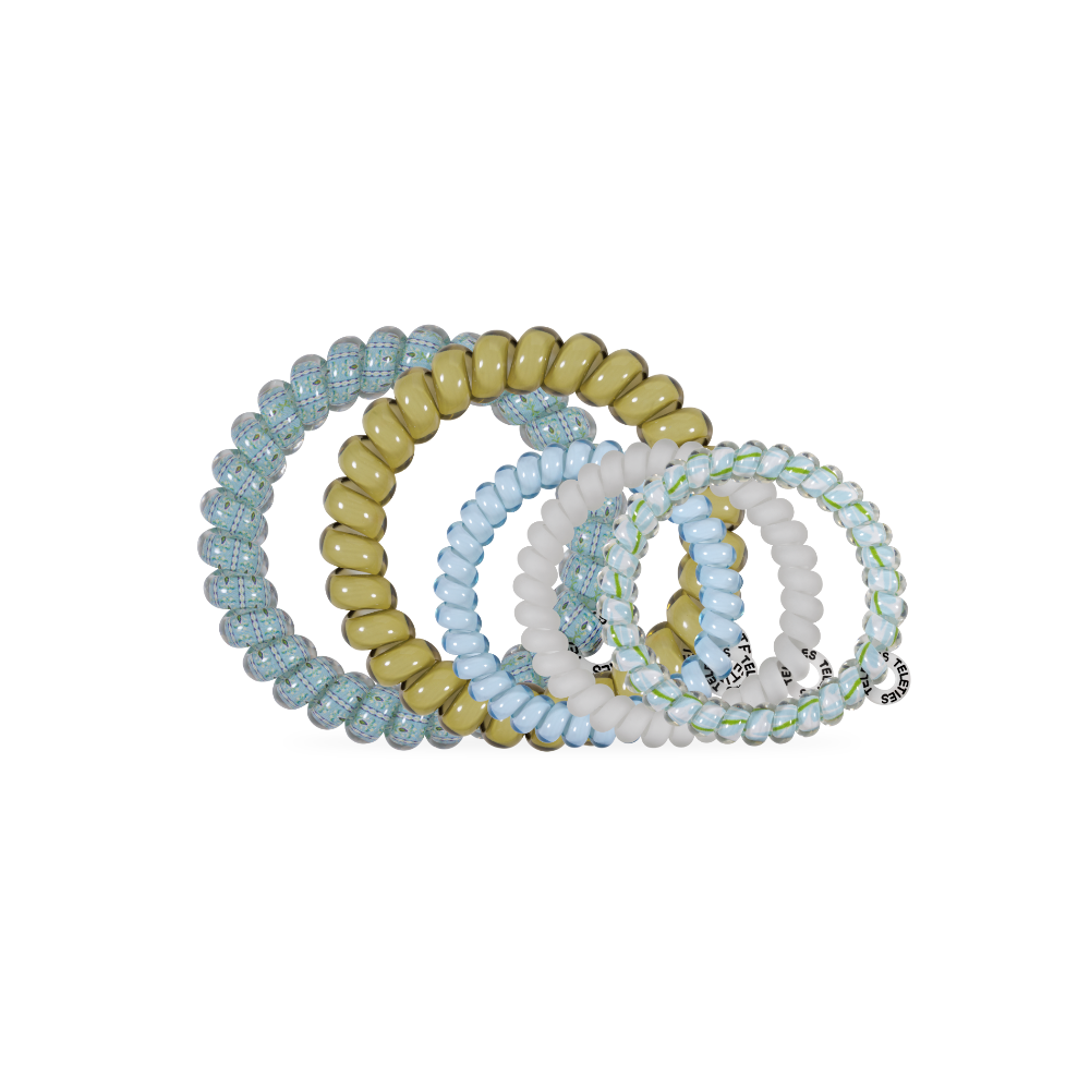 TELETIES - Bay Breeze | Mixed | Hair Ties TELETIES