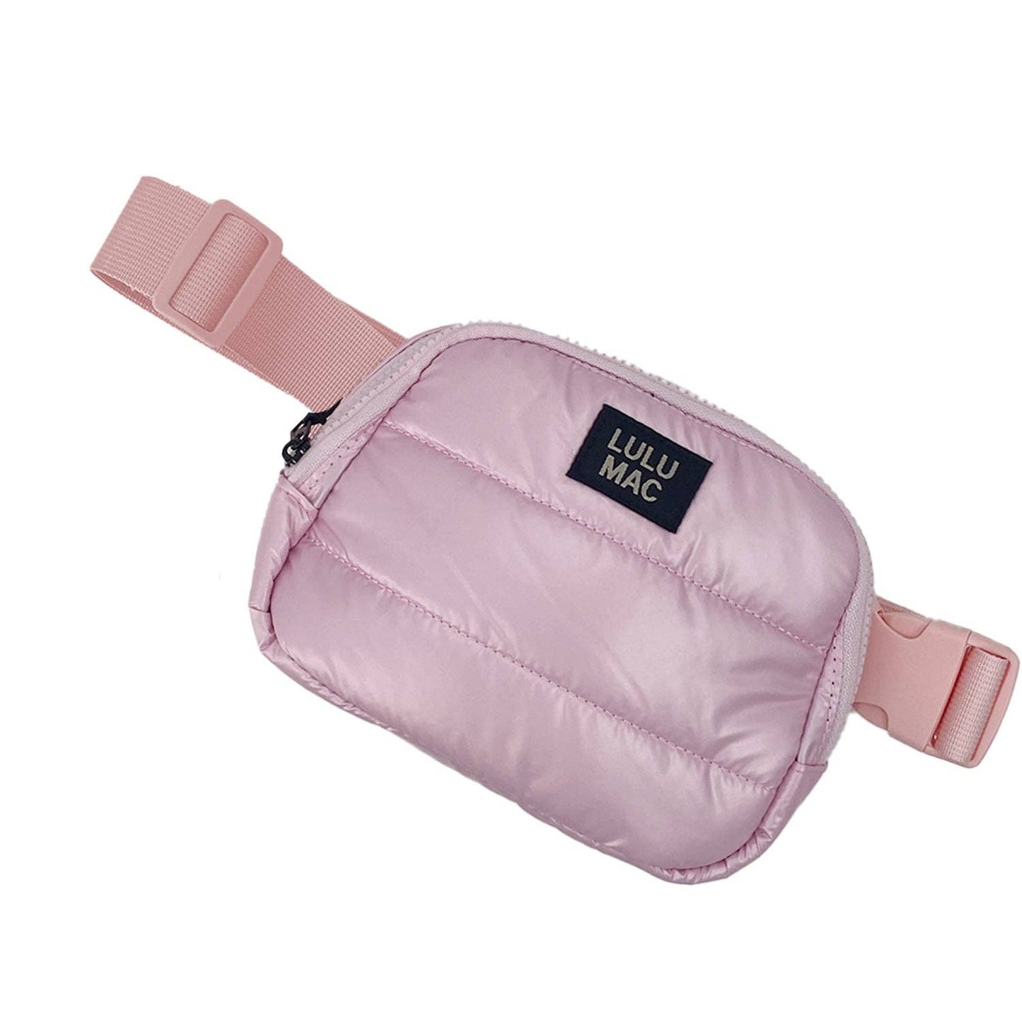 Girlie Girl Originals - MP-7328 Puffer Metallic Belt Bag- Rose Gold Girlie Girl Originals