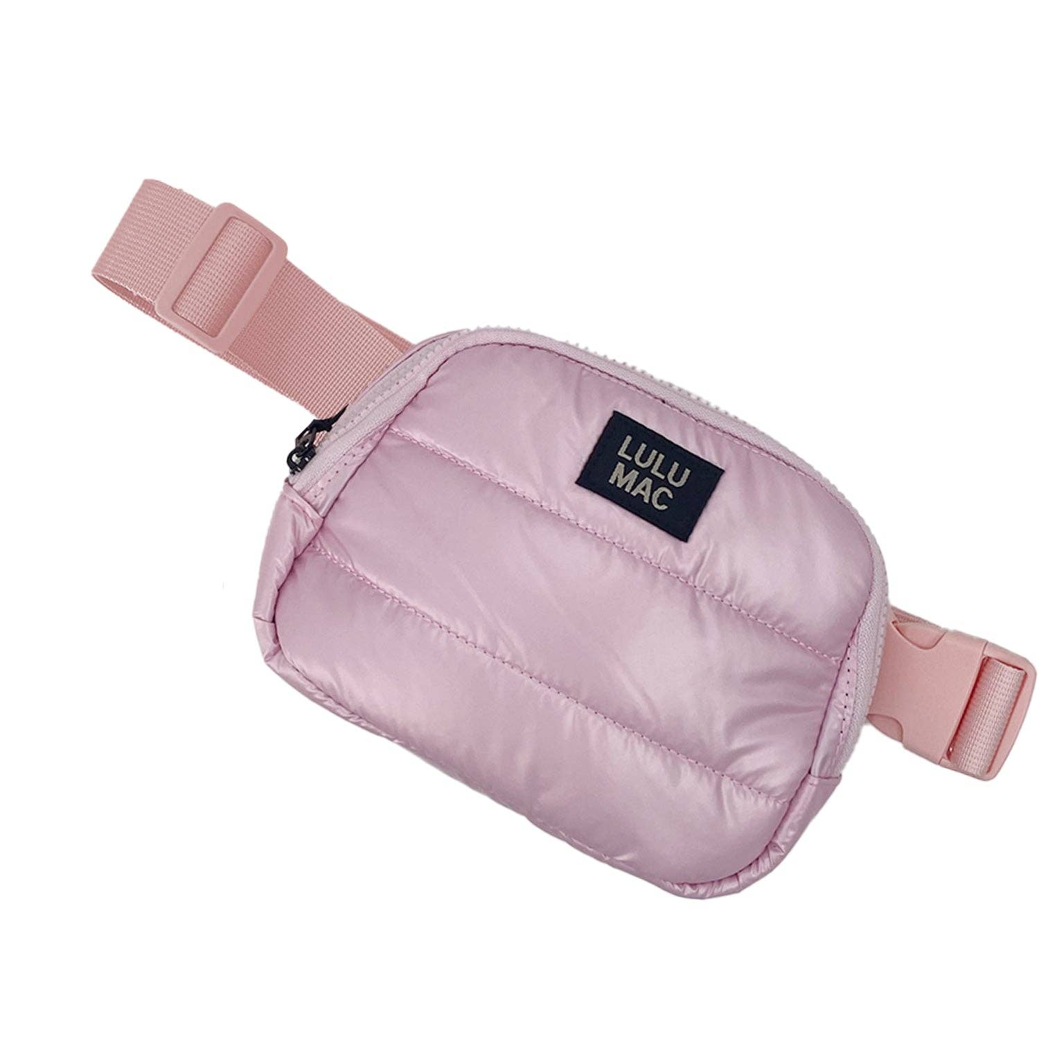 Girlie Girl Originals - MP-7328 Puffer Metallic Belt Bag- Rose Gold Girlie Girl Originals