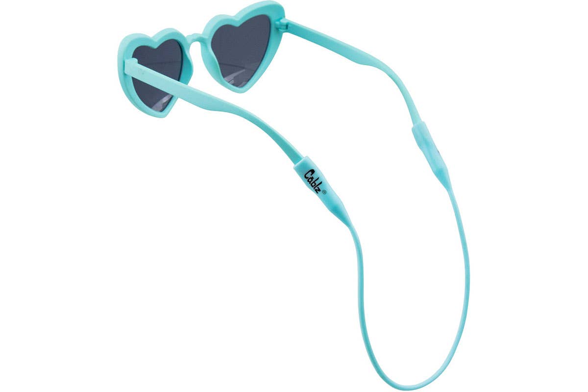 Cablz, Inc - Cablz - Mini Silicone.  Made from 100% Silicone!-MiniTeal: Teal / 12" Cablz, Inc