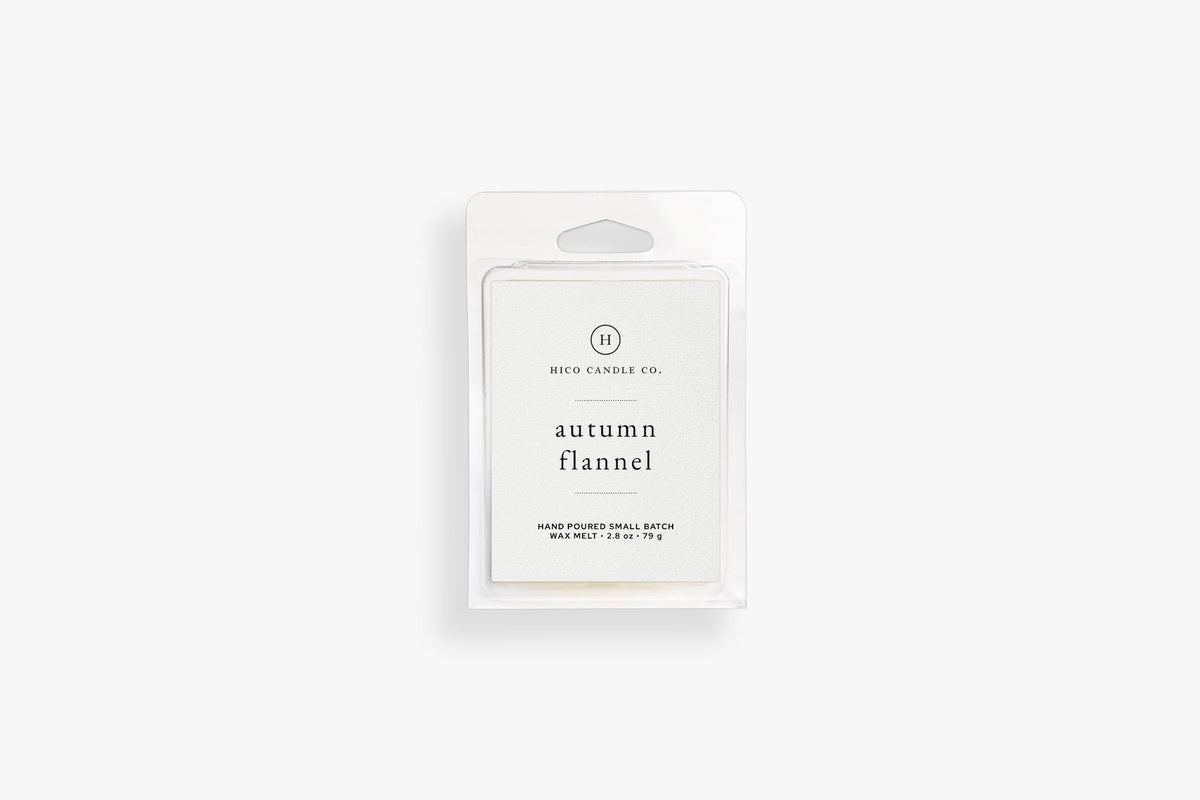 Hico Candle Co. - Autumn Flannel Soy Wax Melt | Caramel, Clove, Leather Hico Candle Co.