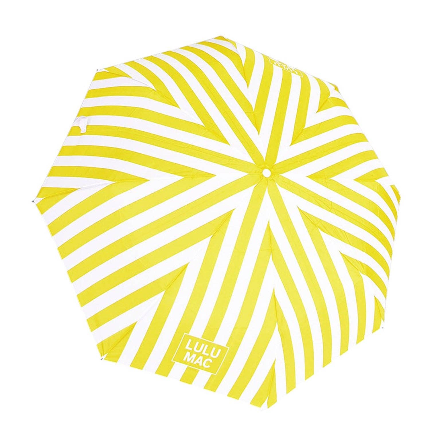 Girlie Girl Originals - Lulu Mac Umbrella-Yellow Stripe Girlie Girl Originals
