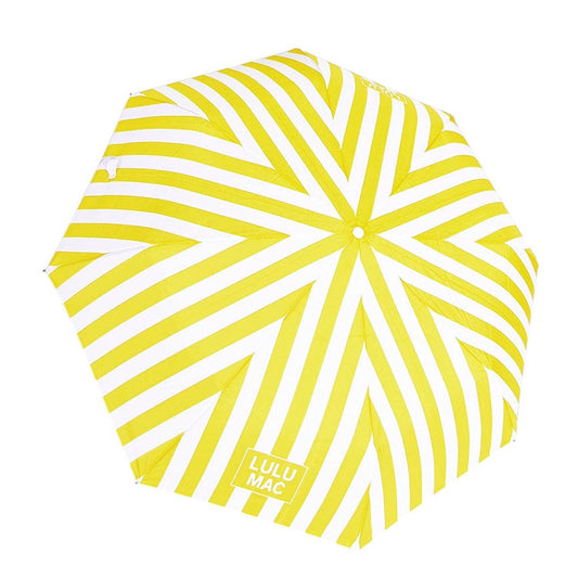 Girlie Girl Originals - Lulu Mac Umbrella-Yellow Stripe Girlie Girl Originals