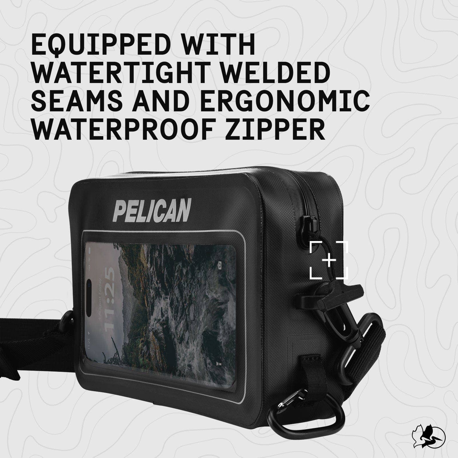 Case-Mate - Pelican Marine Waterproof Phone Sling Bag: Black Case-Mate