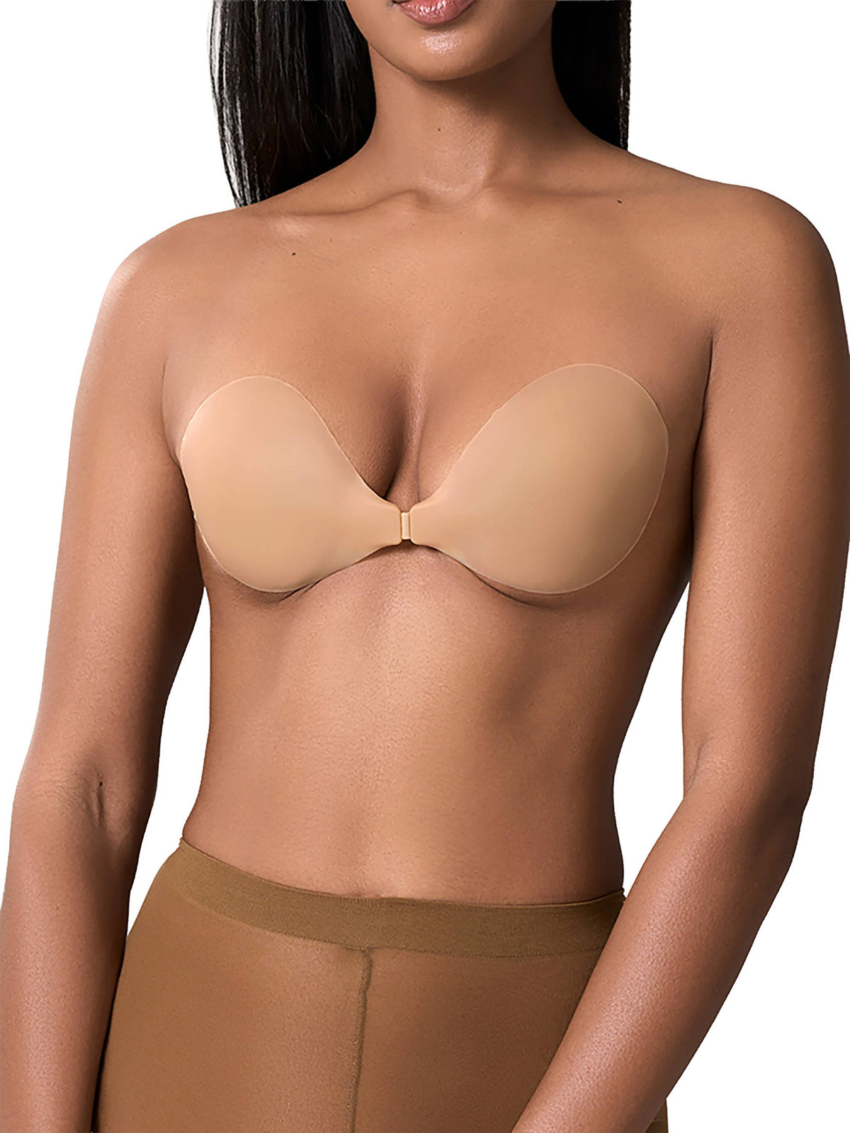 NOOD - Shape Up | Reusable Adhesive Silicone Bra: No 5 Soft Tan / A NOOD