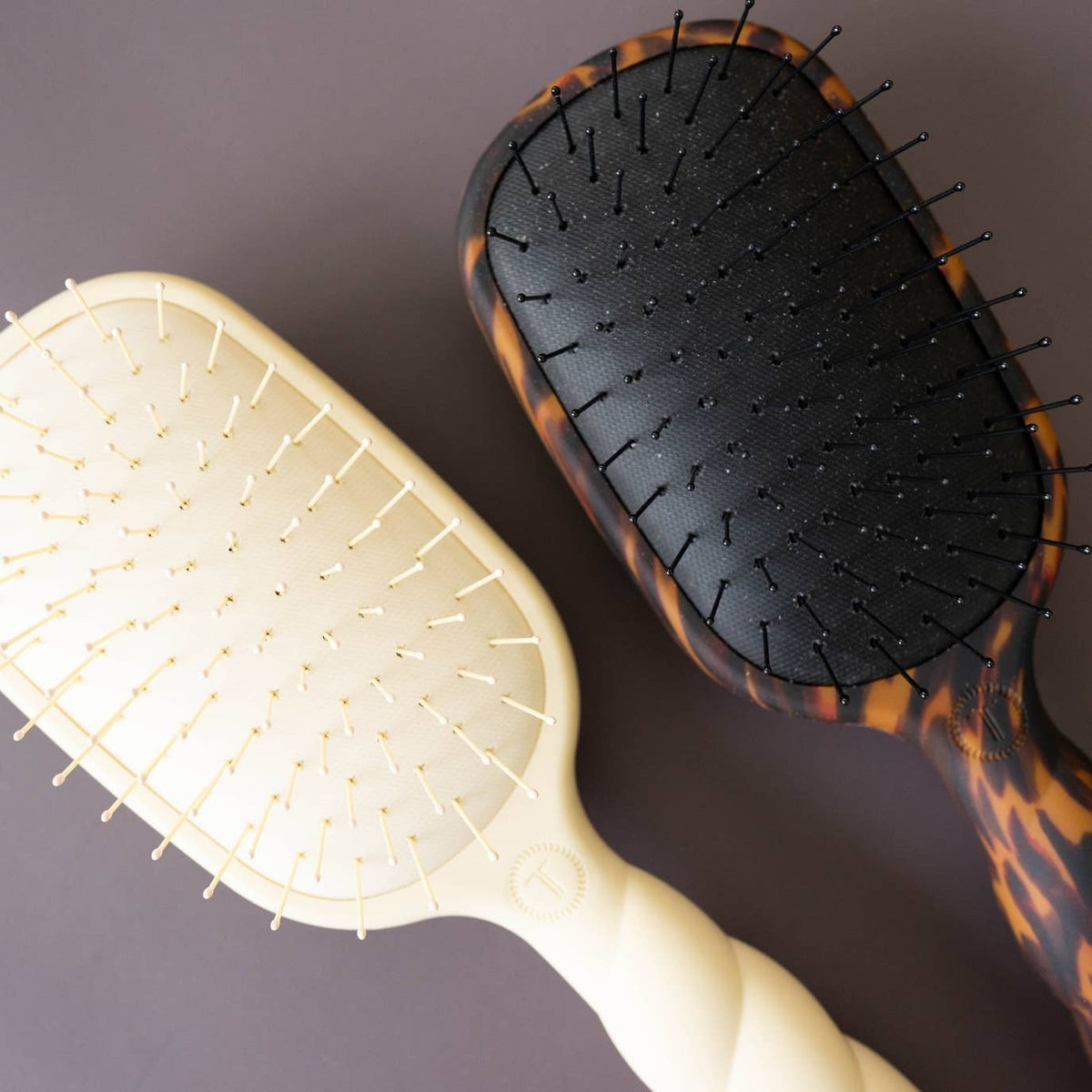TELETIES - Detangler Brush |Tortoise| Fine TELETIES