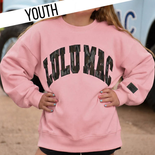 Lulumac Youth Light Pink w/ Mossy Oak Bottomland Girlie Girl Originals
