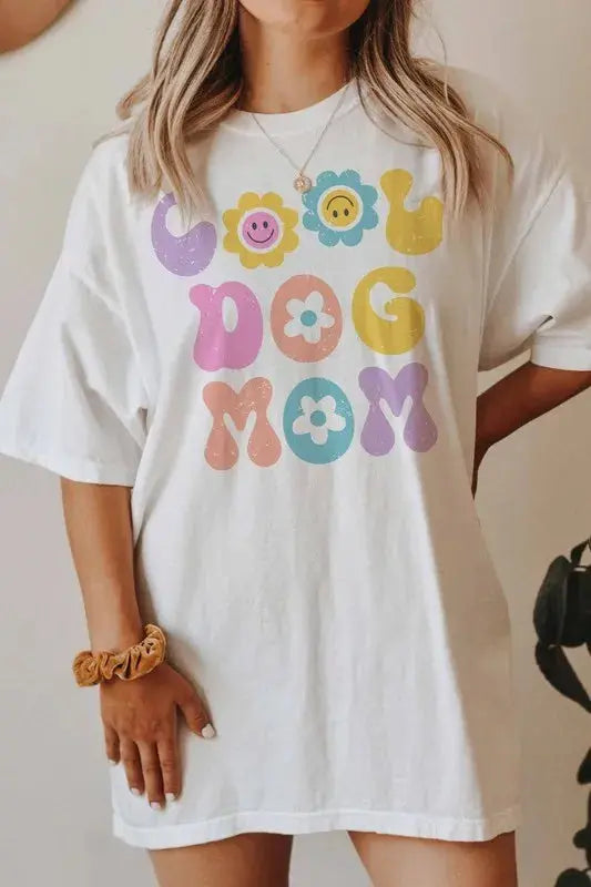 Cool Dog Mom Women Graphic Tee