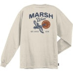 Marsh Wear Vintage White High Flyer Long Sleeve Shirt MARSH WEAR