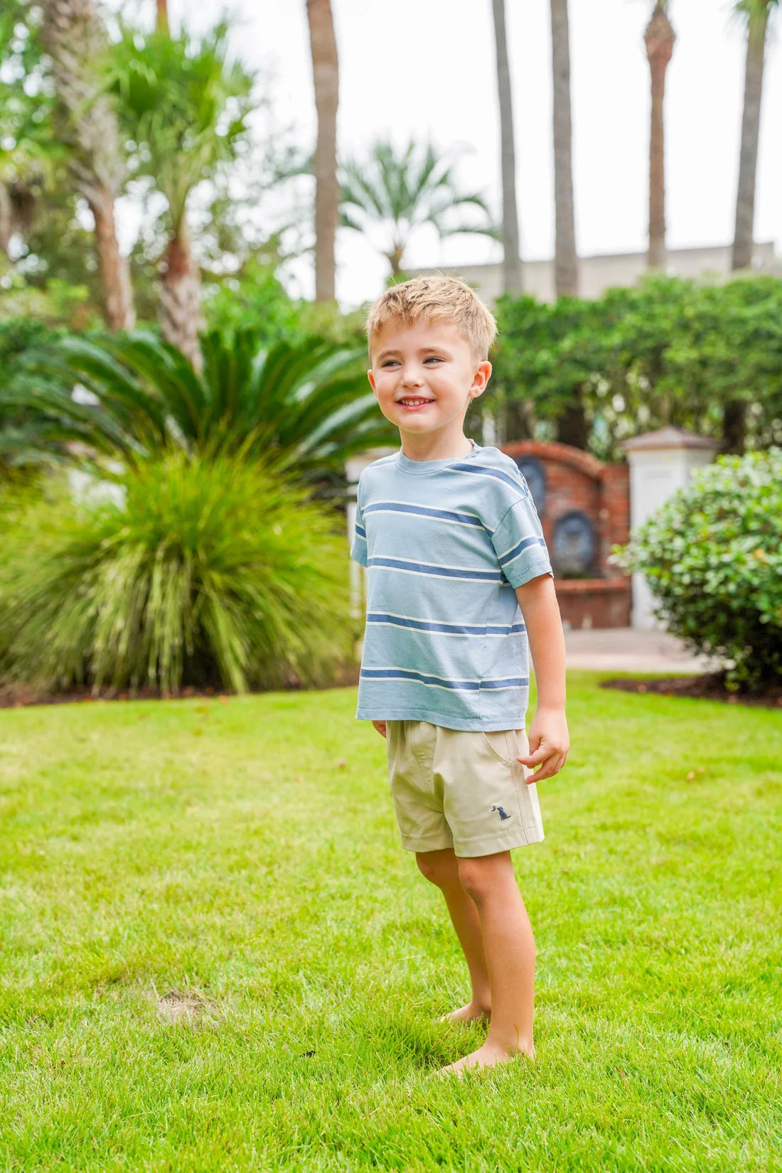 Local Boy Khaki Toddler Volley Short LOCAL BOY OUTFITTER