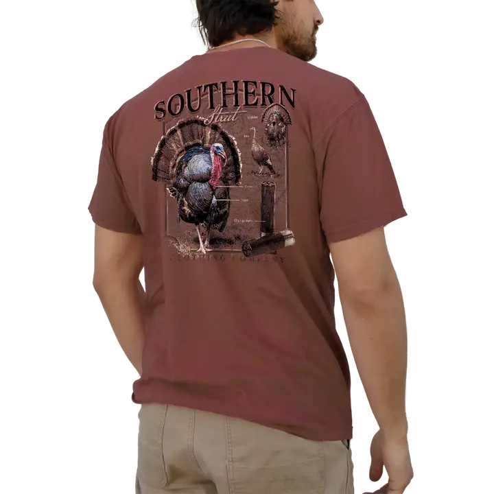 Southern Strut Scientific Turkey Shirt Sleeve Tee