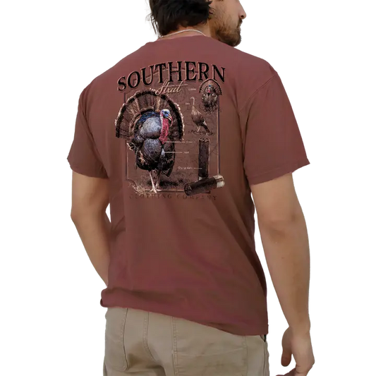 Southern Strut Scientific Turkey Shirt Sleeve Tee