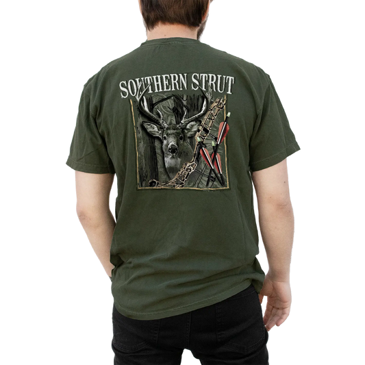 Southern Strut Bow Hunting Graphic Cotton Ring Spun Graphic Tee